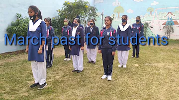 March past for 26 January & 15 August with right salute by AYUB HASHMI| Drill with drum and command