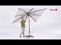 Smart parasol glatz