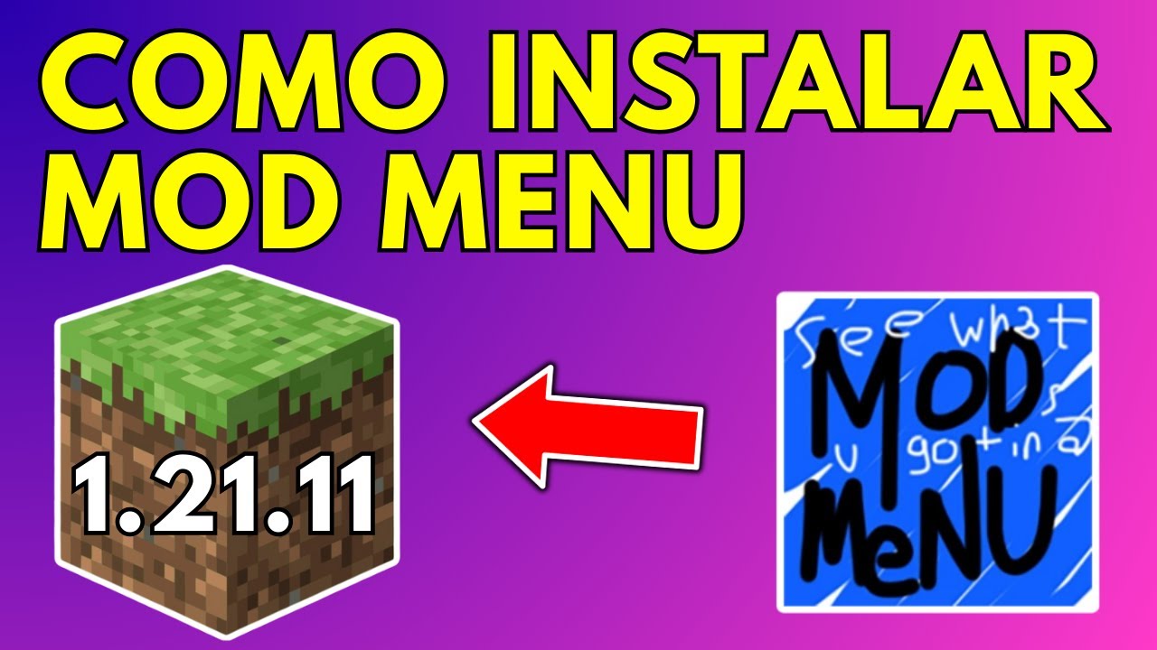 Cómo Instalar Mod Menu para Minecraft 1.21.11 - YouTube