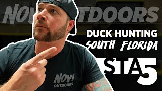 STA 5 Duck Hunting in SOUTH FLORIDA