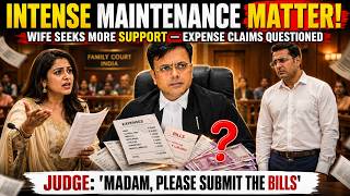 "I WANT MORE MONEY!" — WIFE'S MAINTENANCE DEMAND STUNS COURT | JUDGE: "SHOW THE BILLS!"