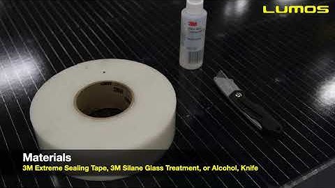 Weatherproofing Lumos Solar Modules