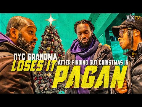 NYC Grandma Loses It After Finding Out Christmas Is Pagan