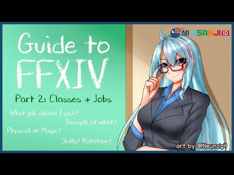 【NIJISANJI ID】 What jobs should I pick? | GUIDE TO FFXIV PART 2