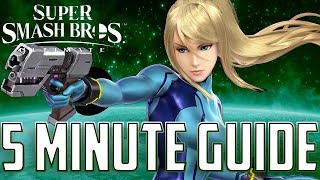 5 MINUTE GUIDE | ZERO SUIT SAMUS | SUPER SMASH BROS ULTIMATE TUTORIAL