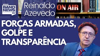 Reinaldo: Defesa que comandante do Exército faz de general é compreensível, mas falta transparência