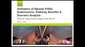 Utilization of Special 510k Submissions  Pathway Benefits  Scenario Analysis Demo