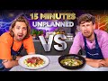 UNPLANNED 15 Minute Cooking Battle