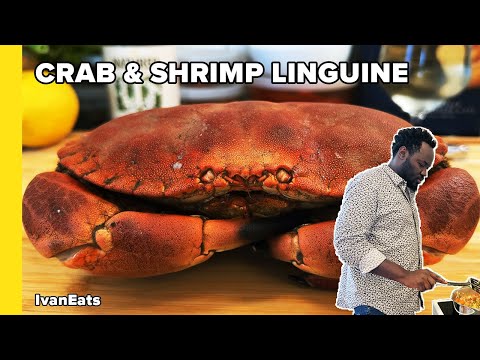 Irresistible Seafood Pasta for any Occasion | CRAB & SHRIMP LINGUINE