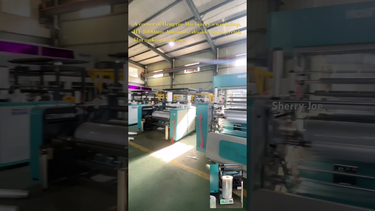 HT-1000 Automatic Double Layer Cast Film Machine