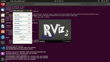 Simulasi Arm Robot RVIZ