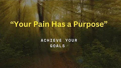 Turn Your Pain Into Purpose | A Powerful Motivational Speech That Will Change You