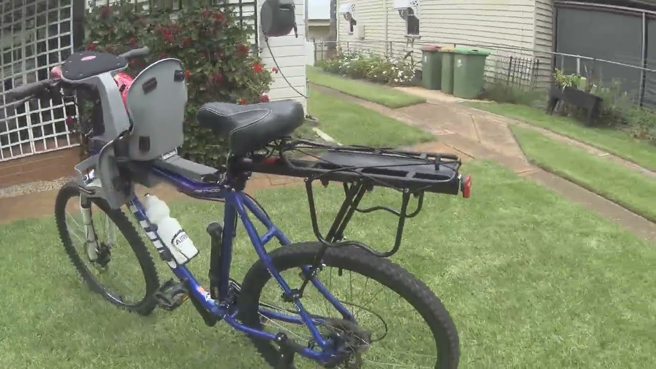 How to install  Bicycle Luggage Rack 
