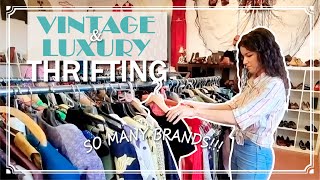 I FOUND SO MUCH!!! | Shopping for DESIGNER clothes | Vintage and luxury HAUL