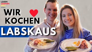 Kochen am Valentinstag ❤ Traditionelles DEUTSCHES Gericht  II Learn German Fast