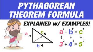 The Pythagoras Theorem Formula Explained with Examples!