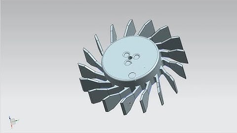 CPU Cooling Fan | Timelapse Video | Siemens NX | ABIS CADDworks
