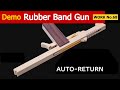[No.68] Auto-return, 6 rounds smart Rubber Band Gun/ oggcraft.jp