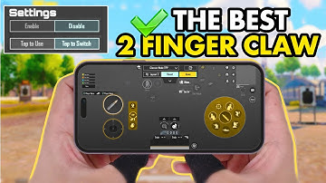 PUBG MOBILE 2 FINGER CLAW SETTINGS 🔥 +CODE AND TUTORIAL ✅ JUST COPY IT!