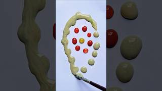 Water drop color mixing #shorts #art #waterdrop #colormixing