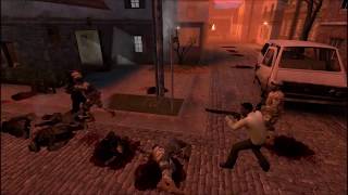 Gmod mods showcase: VJ base nazi zombies and GTA5 Military Force