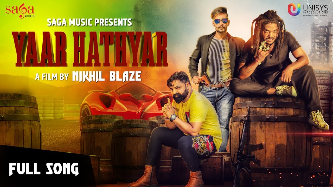 haryanvi songs haryanavi video new Yaar Hathyar (Full Video) - Vikram Ft. Kaize, Saturn | VR Bros | Latest Haryanvi Songs Haryanvi 2019