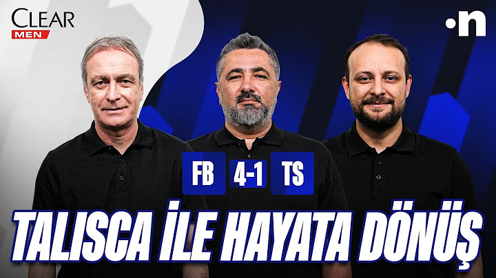 Fenerbahçe - Trabzonspor Maç Sonu | Önder Özen, Serdar Ali Çelikler, Onur Tuğrul
