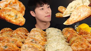 ASMR MUKBANG DUMPLINGS & FRIED DUMPLINGS EATING SOUNDS