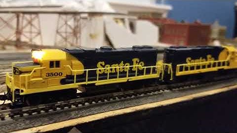 Life-Like N-Scale GP-38 Consist with DCC, Sound and Custom Lighting - Kustomtrains@gmail.com
