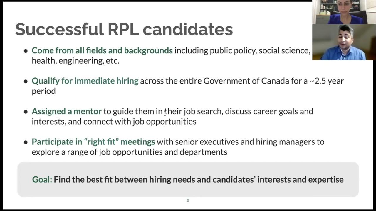 Recruitment of Policy Leaders (RPL) 20212022 Campaign YouTube