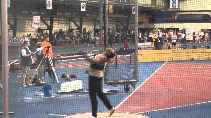 Lonnie Pugh 2nd place at Big Tens (20.69m)