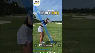 Nelly Kordas Downswing Secret Revealed #golf #golfswing #shorts