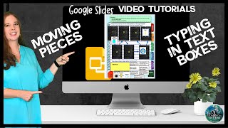How to drag and drop objects and type in text boxes in Google Slides