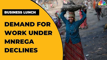 MNREGA Job Demand On Decline Since May Indicating Stabilising Rural Employment | Business Lunch
