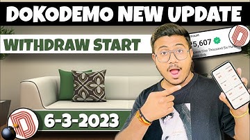 Dokodemo Withdraw Start | Dokodemo Latest Update | Dokodemo Today New Update | Dokodemo App