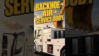 Service Truck? Backhoe? Why Not Both - 2012 Freightliner M2! #servicetruck #backhoe #trucksite