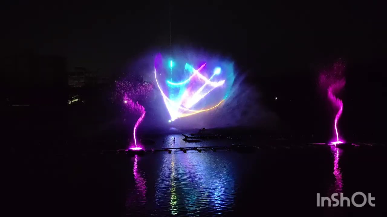 KIIT Light Show 2026 ✨ | Stunning Water & Laser Show #music #KIIT, #KIIT light show, #KIIT universit