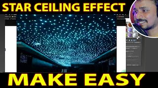 How To Make a Star Ceiling  | kaboomtechx screenshot 5