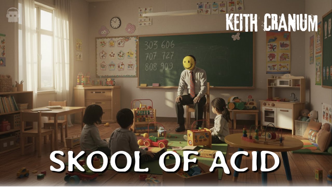 Keith Cranium - Skool Of Acid | Acid House | Roland 303 707 727 | Phoscyon 2 | Vizzy Visualizer