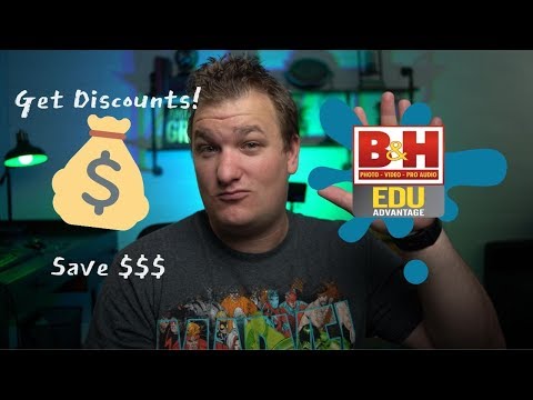 video/photo-gear-discounts!-//-b&h-edu-program