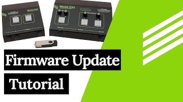 How to Update Main and Dante Firmware