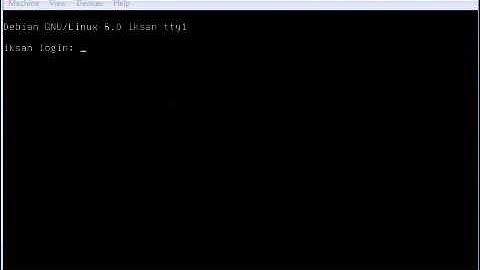 perintah dasar linux debian Bambang