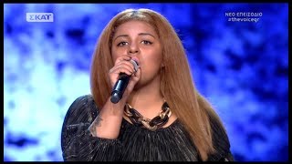 The Voice of Greece 4 - Blind Audition - DI' EYXON - Neofyta Stergiou