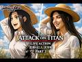 [ Attack on Titan Characters ]  Live Action | Part 2 🎬🔥 進撃の巨人