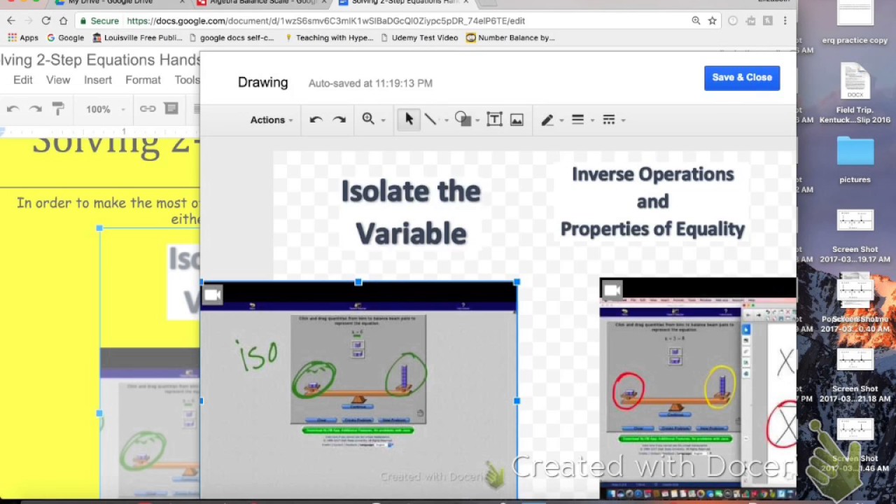 how to use hands-on google doc activity - YouTube