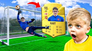 My Daddy Got DESTROYED By The Highest Rated Goalkeeper!!