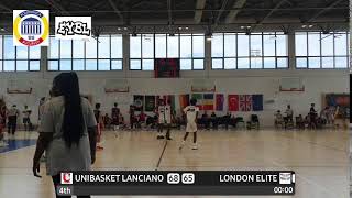 EYBL U15 🏀 Unibasket Lanciano vs London Elite