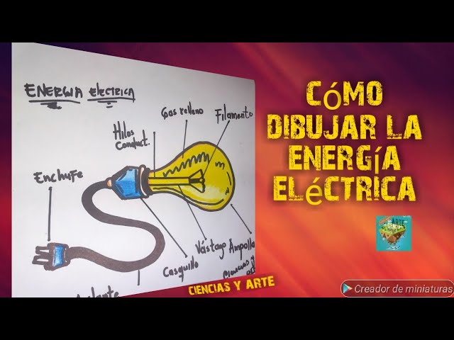 Cómo dibujar la energía eléctrica, fácil y sencillo - thptnganamst.edu.vn
