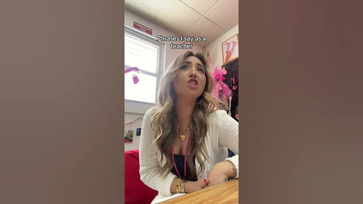 Phrases I say as a teacher #teacherphrases #teacher #teacherlife  #middleschool