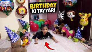 Aizal Ki Birthday Ki Tayyari Karli ❤️ | Birthday Vlog